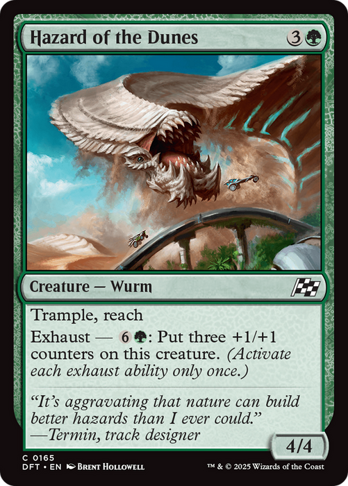 Hazard of the Dunes (DFT-165) - common - Foil