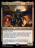 Akul the Unrepentant (PPOTJ-189P) - rare