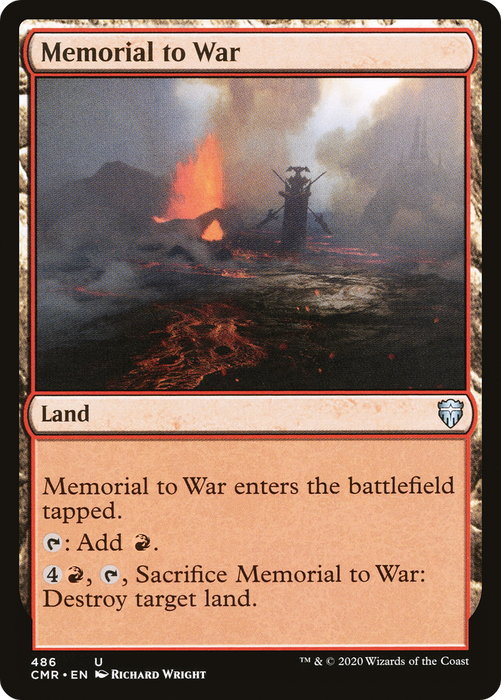 Memorial to War (CMR-486) - uncommon