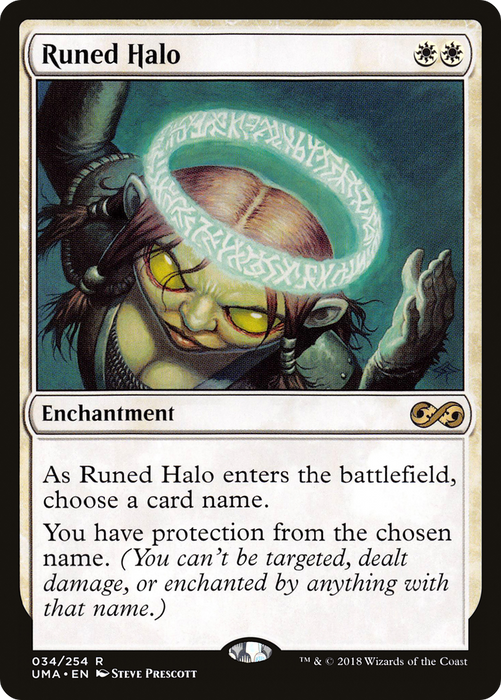 Runed Halo (UMA-034) - rare - Foil