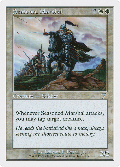 Seasoned Marshal (7ED-040) - uncommon