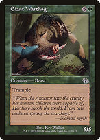 Giant Warthog (JUD-118) - common