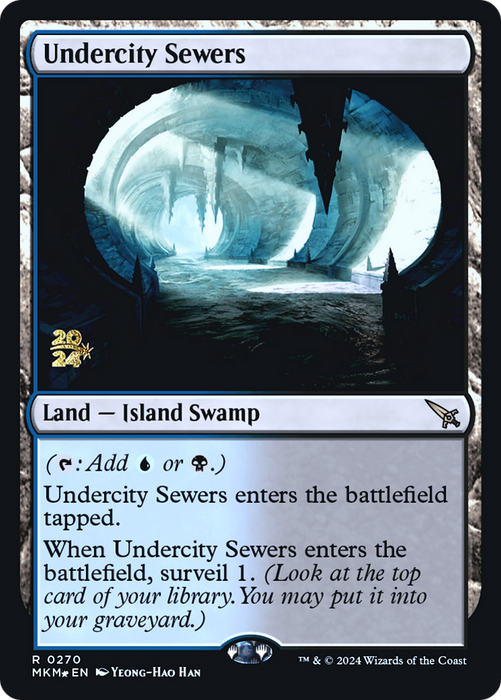 Undercity Sewers (PRE-270S) - rare - Foil
