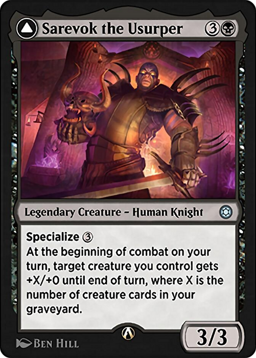 Sarevok the Usurper (HBG-009) - uncommon
