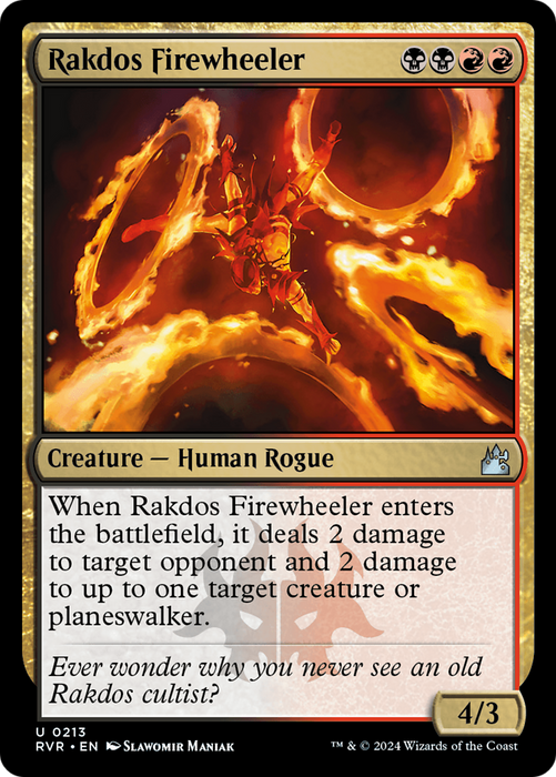 Rakdos Firewheeler (RVR-213) - uncommon