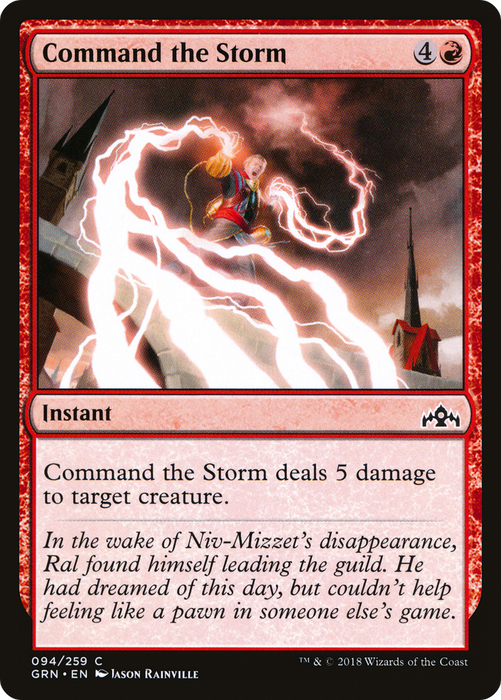 Command the Storm (GRN-094) - common