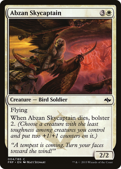 Abzan Skycaptain (FRF-004) - common