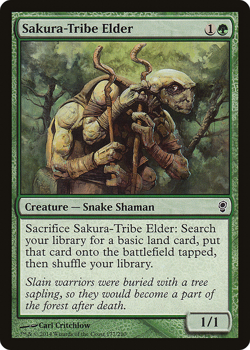 Sakura-Tribe Elder (CNS-177) - common - Foil