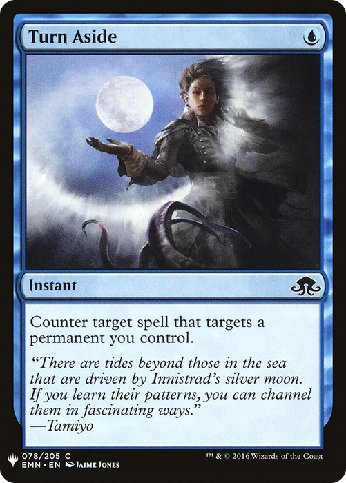 Turn Aside (LIST-EMN-78) - common