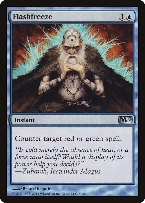 Flashfreeze (M12-052) - uncommon
