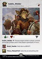 Goblin Welder (SLD-1617) - rare (Borderless)