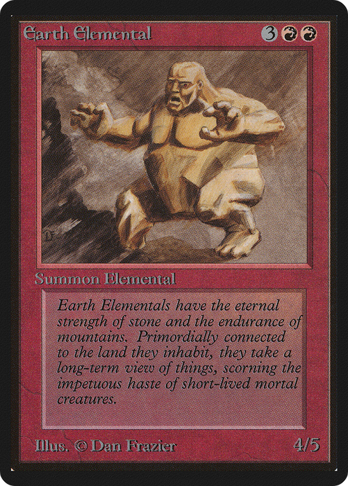 Earth Elemental (LEB-145) - uncommon