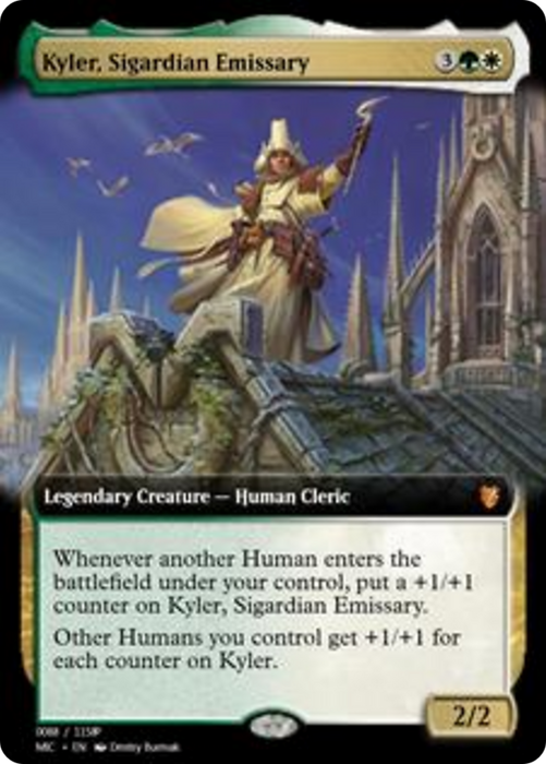 Kyler, Sigardian Emissary (PRM-94056) - rare - Foil