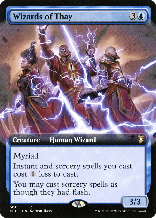 Wizards of Thay (CLB-568) - rare: (Extended Art) - Foil