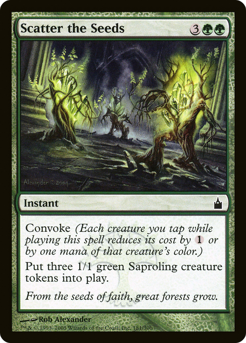Scatter the Seeds (RAV-181) - common - Foil