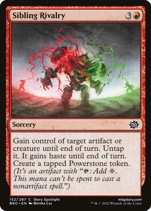 Sibling Rivalry (BRO-152) - common - Foil