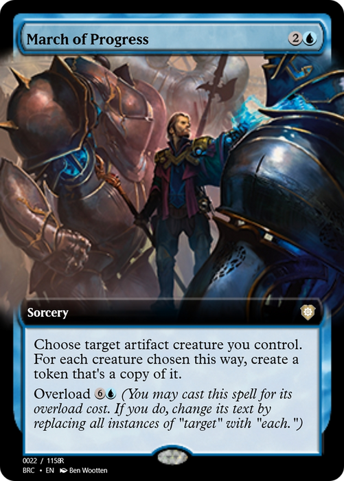 March of Progress (PRM-105654) - rare - Foil
