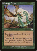Canopy Claws (JUD-108) - common: (tombstone) - Foil