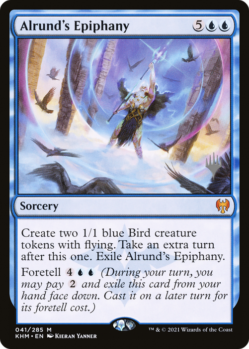 Alrund's Epiphany (PPKHM-41P) - mythic - Foil