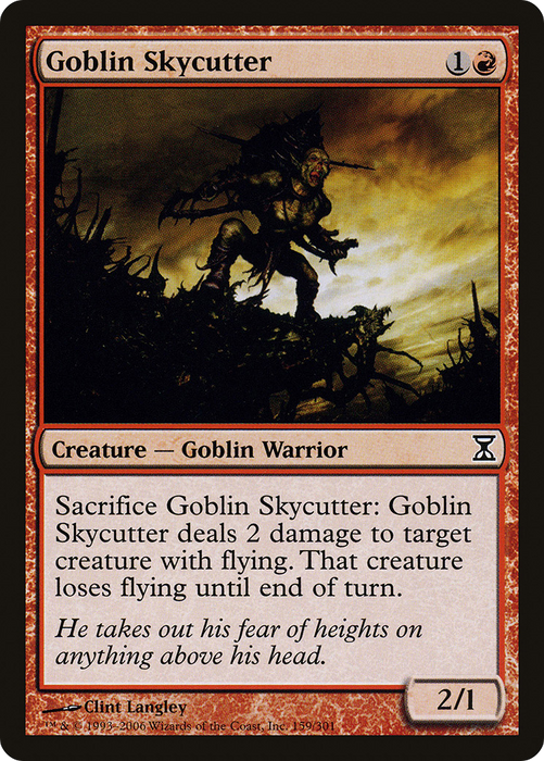 Goblin Skycutter (TSP-159) - common - Foil