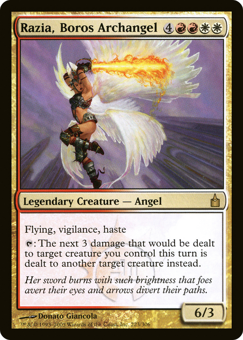 Razia, Boros Archangel (RAV-223) - rare - Foil