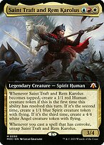 Saint Traft and Rem Karolus (MOC-095) - mythic: (Extended Art)