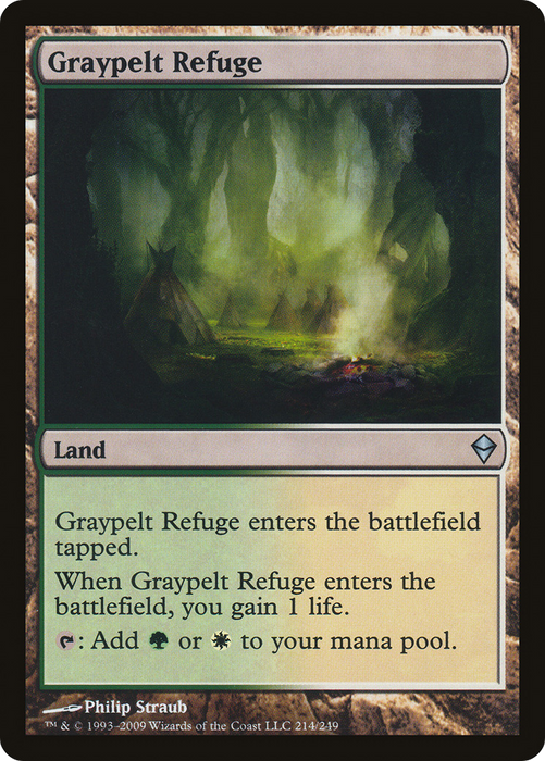Graypelt Refuge (ZEN-214) - uncommon