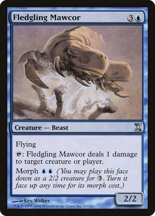 Fledgling Mawcor (TSP-063) - uncommon - Foil