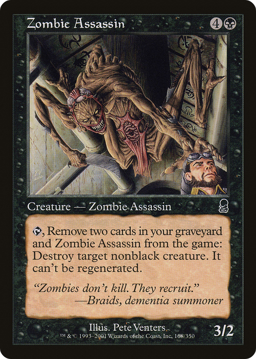 Zombie Assassin (ODY-168) - common