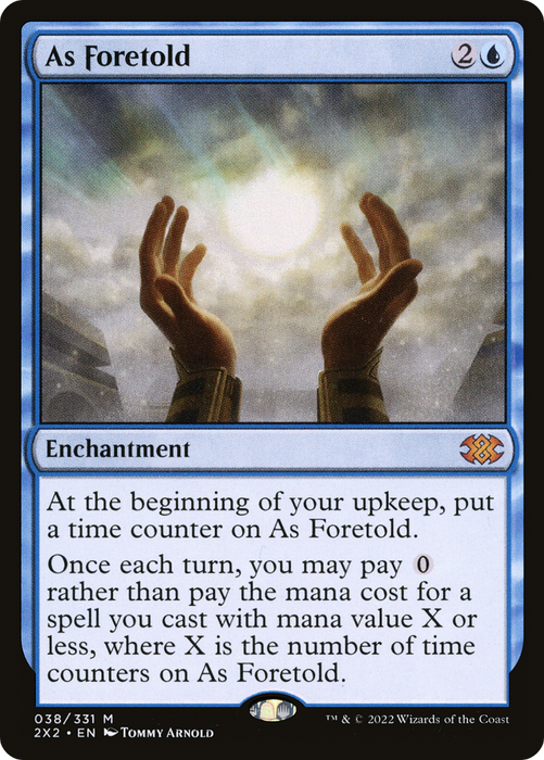 As Foretold (2X2-038) - mythic