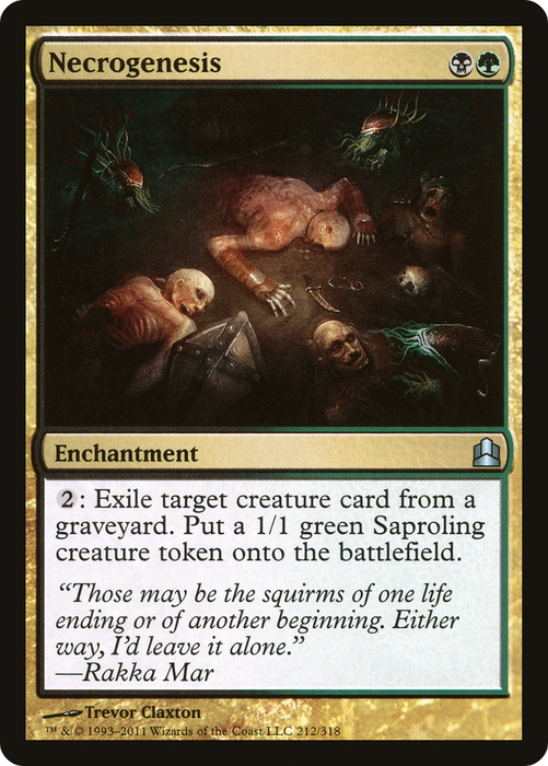 Necrogenesis (CMD-212) - uncommon