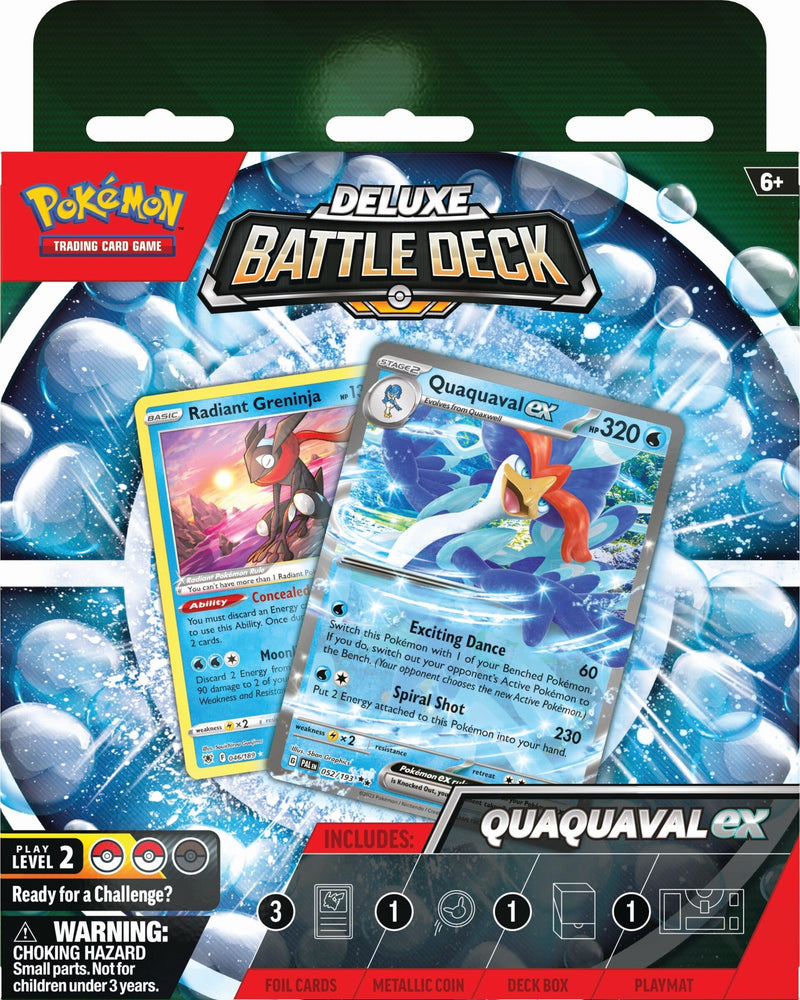 Deluxe Battle Deck - Quaquaval ex (anglais)