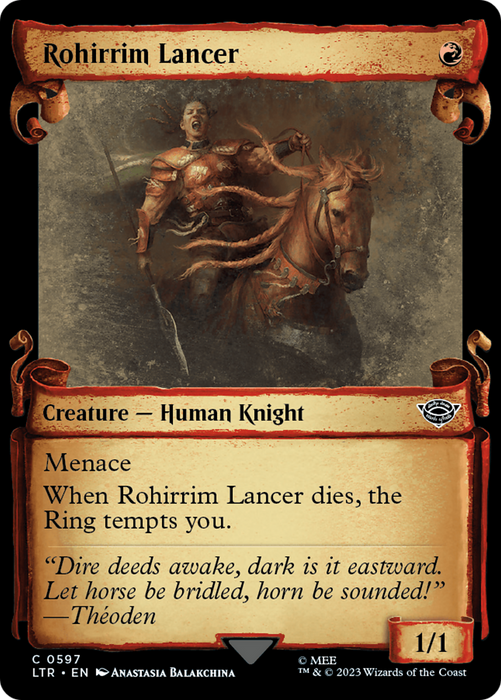 Rohirrim Lancer (LTR-597) - common: (Showcase)