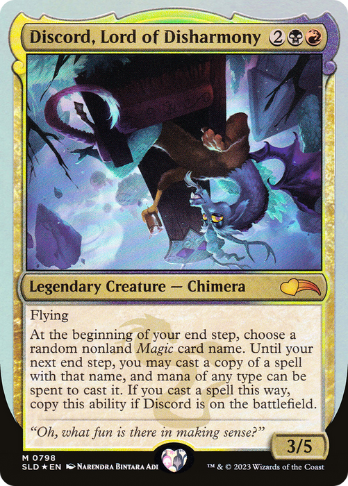 Discord, Lord of Disharmony (SLD-798) - mythic - Foil