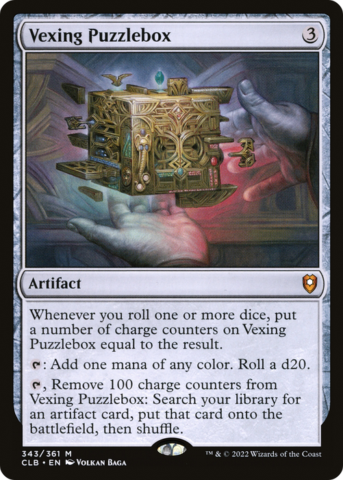 Vexing Puzzlebox (CLB-343) - mythic - Foil