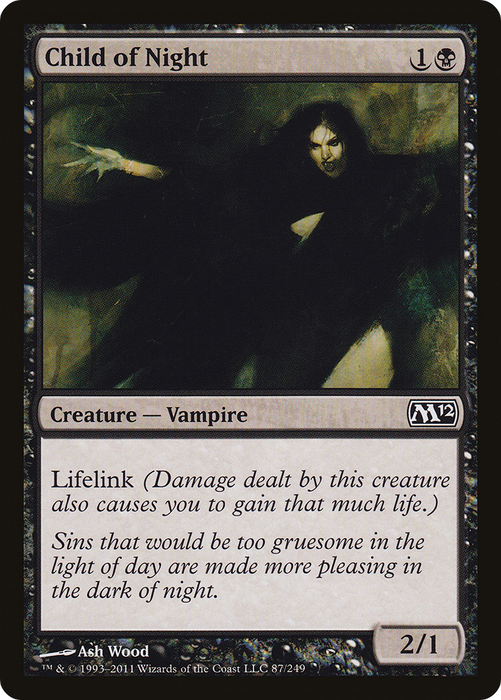 Child of Night (M12-087) - common - Foil