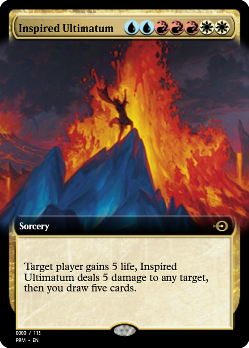 Inspired Ultimatum (PRM-80899) - rare - Foil