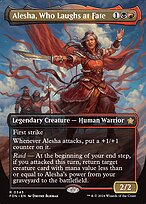 Alesha, Who Laughs at Fate (FDN-343) - rare (Borderless)