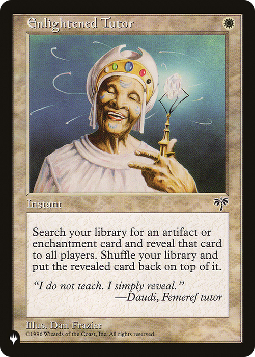 Enlightened Tutor (LIST-MIR-14) - uncommon