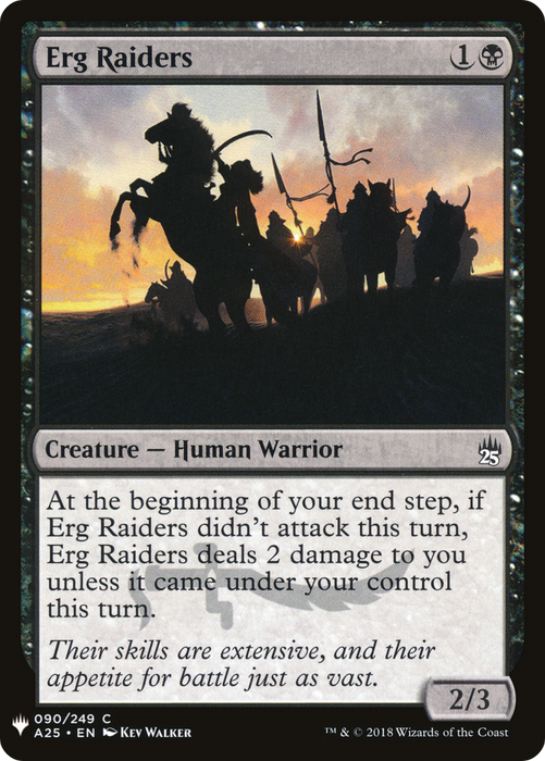 Erg Raiders (LIST-A25-90) - common