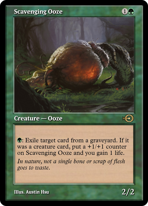 Scavenging Ooze (PRM-99979) - rare - Foil