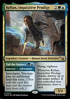 Kellan, Inquisitive Prodigy // Tail the Suspect (MKM-212) - rare - Foil