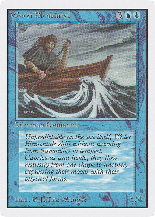 Water Elemental (2ED-092) - uncommon