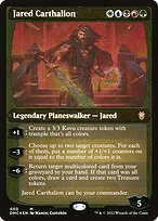 Jared Carthalion (DMC-050) - mythic - Etched Foil