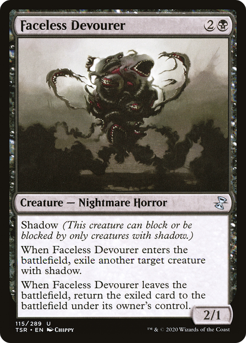 Faceless Devourer (TSR-115) - uncommon