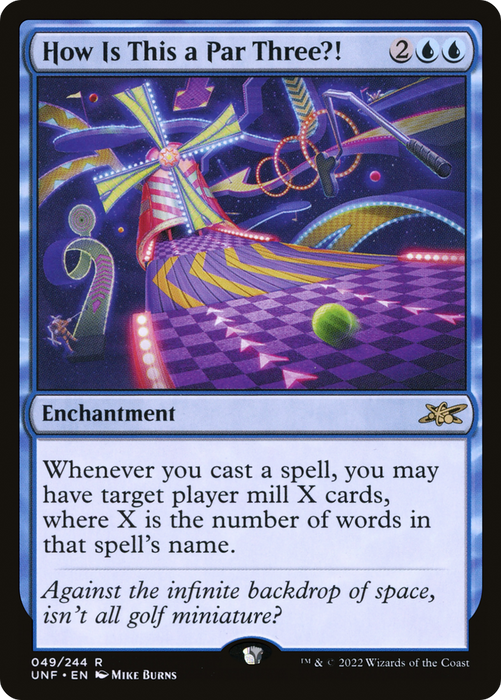 How Is This a Par Three?! (UNF-049) - rare