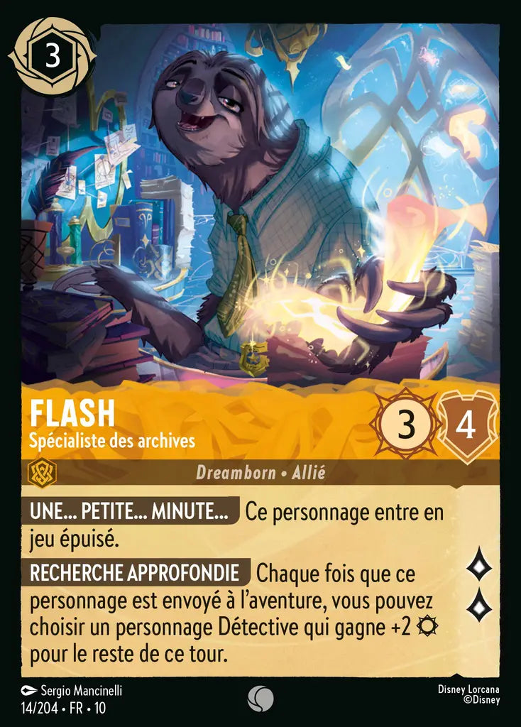 Flash - Spécialiste des archives (14/204) - LDLP - Commune - Cold Foil