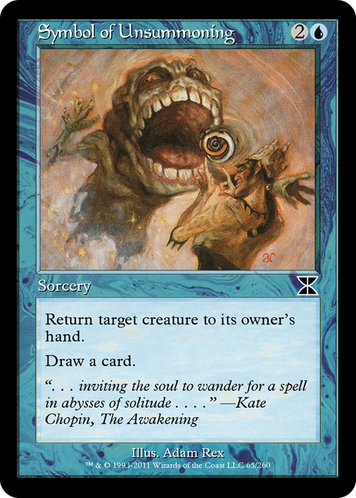 Symbol of Unsummoning (ME4-065) - common