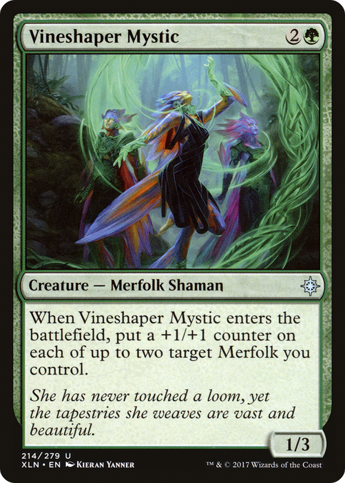 Vineshaper Mystic (XLN-214) - uncommon - Foil