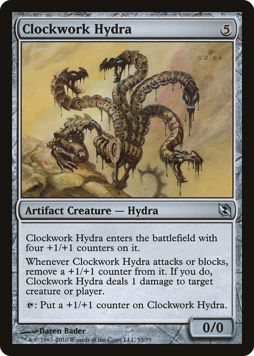 Clockwork Hydra (DDF-055) - uncommon